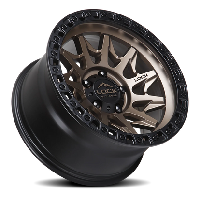Lock Offroad Lunatic BRZ 17x9 -12 5x127mm 71.6mm Matte
