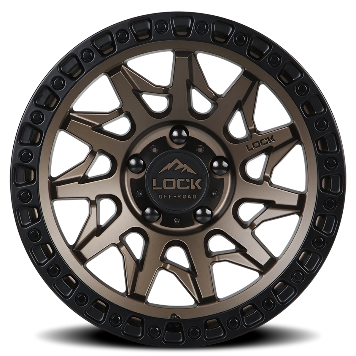 Lock Offroad Lunatic BRZ 17x9 +1 6x135mm 87.1mm Matte