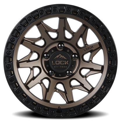 Lock Offroad Lunatic BRZ 20x9 +1 8x170mm 125.2mm Matte