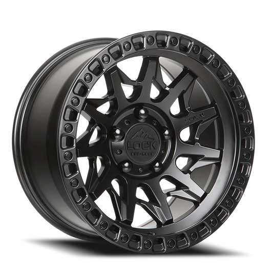 Lock Offroad Lunatic MB 17x9 -12 6x139.7mm 106.2mm Matte