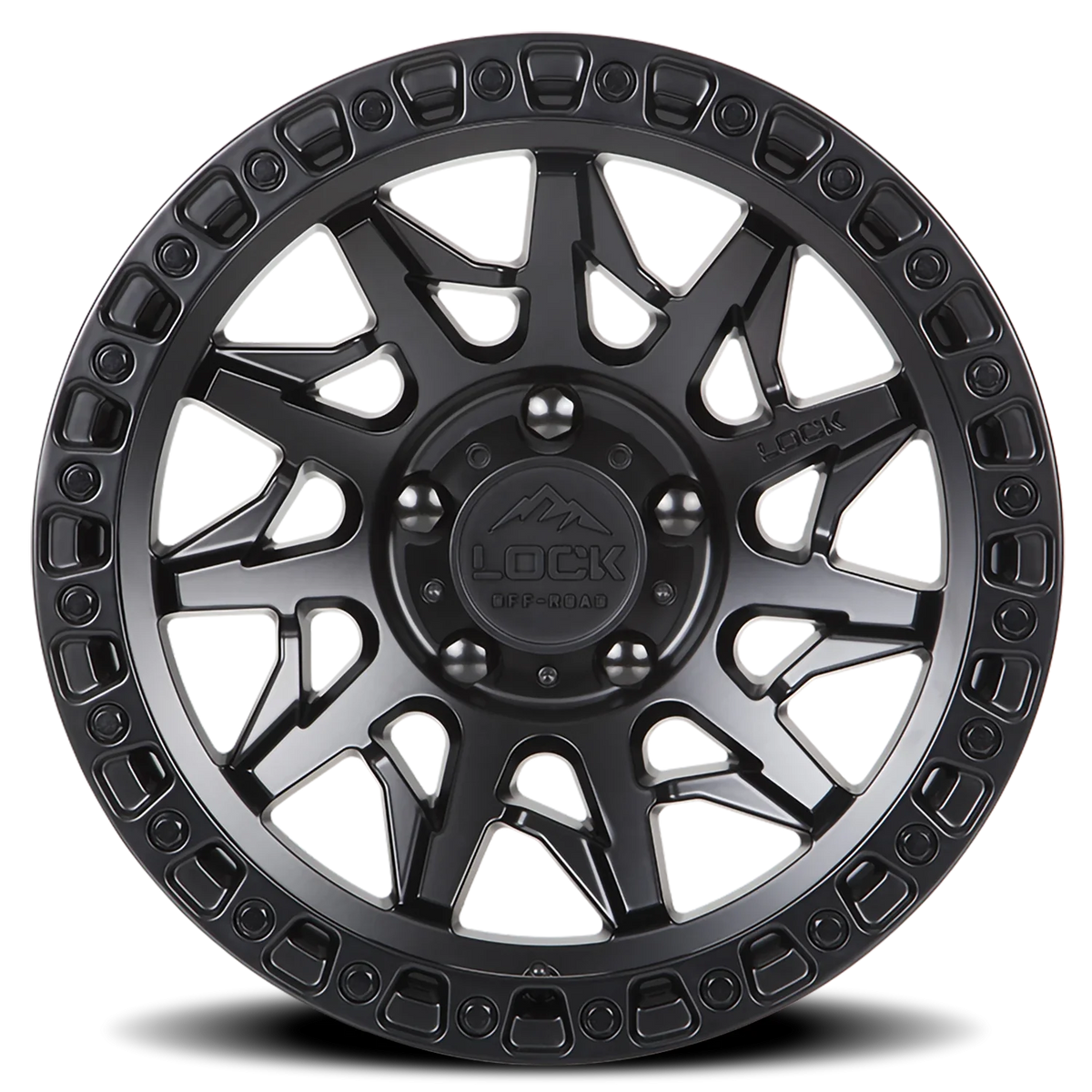 Lock Offroad Lunatic MB 20x9 +1 8x180mm 124.3mm Matte