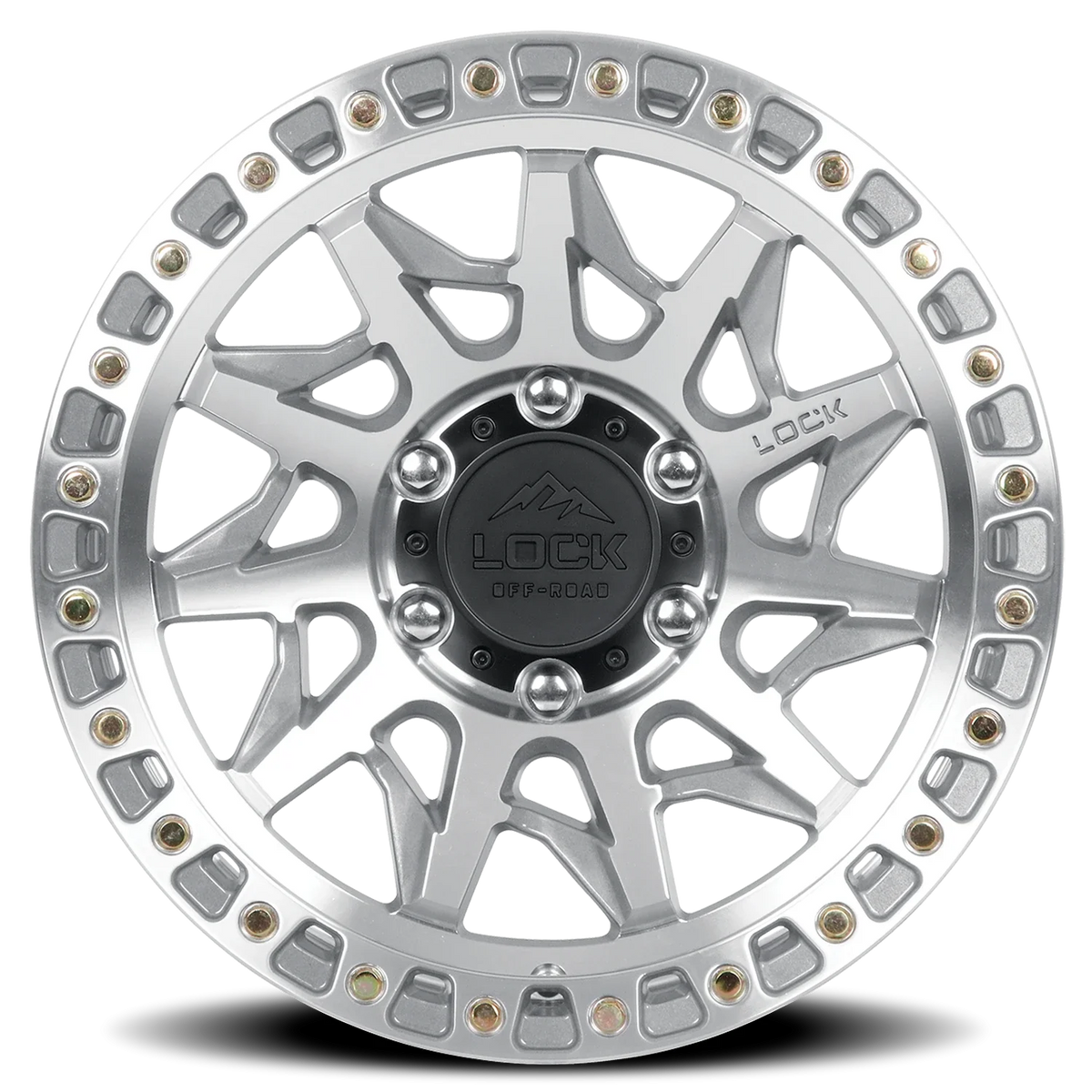 Lock Offroad Lunatic MC 17x9 +1 5x127mm 71.5mm Machined