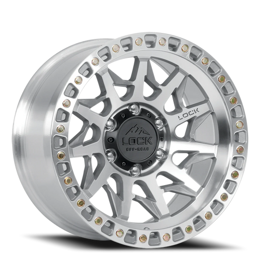 Lock Offroad Lunatic MC 17x9 +1 6x139.7mm 106.2mm Machined