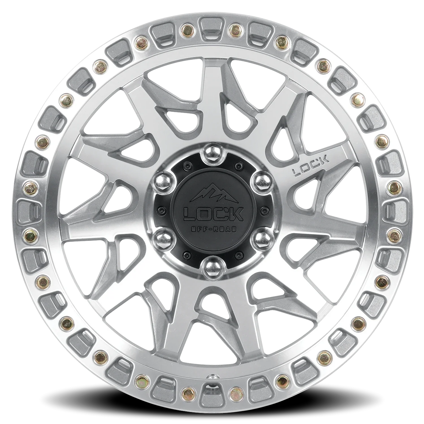 Lock Offroad Lunatic MC 17x9 +1 6x139.7mm 106.2mm Machined
