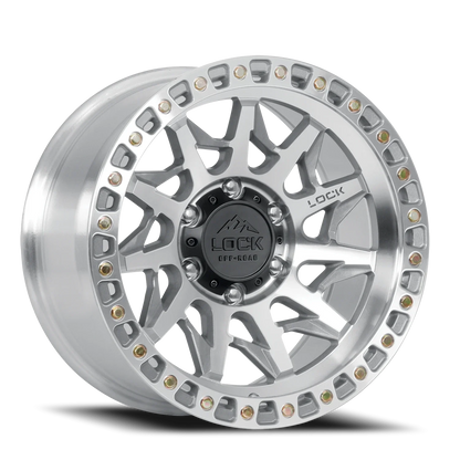 Lock Offroad Lunatic MC 17x9 +12 8x180mm 124.3mm Machined