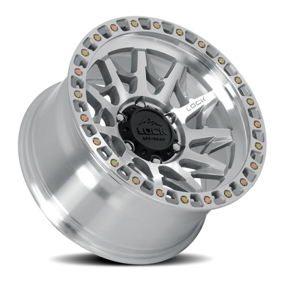 Lock Offroad Lunatic MC 17x9 +12 8x165.1mm 125.2mm Machined