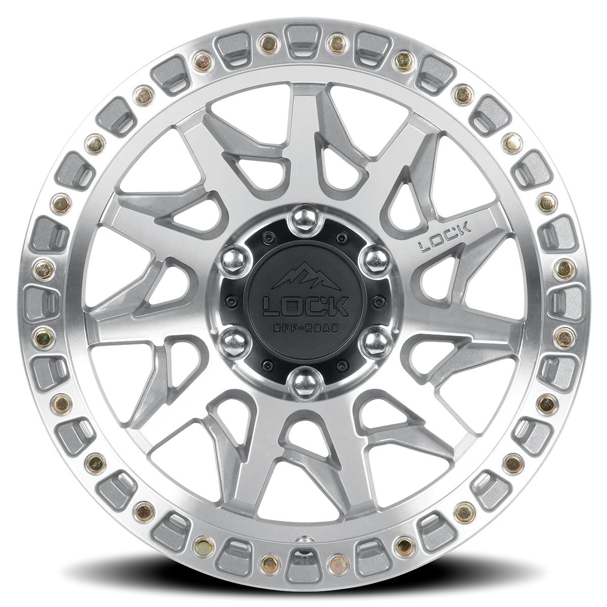Lock Offroad Lunatic MC 17x9 +1 8x180mm 124.3mm Machined
