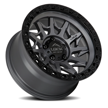 Lock Offroad Lunatic MG 17x9 -12 5x127mm 71.6mm Matte