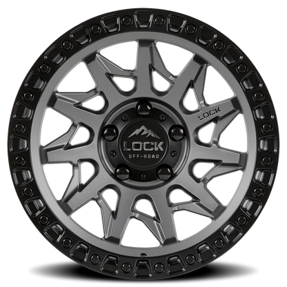 Lock Offroad Lunatic MG 17x9 +1 8x170mm 125.2mm Matte