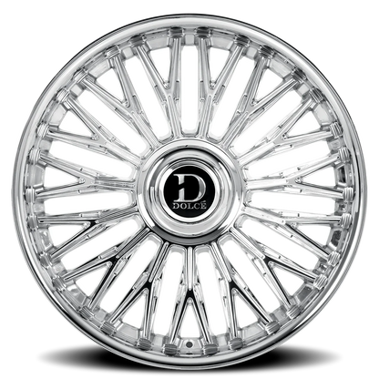 Dolce Luxury Lusso C 22x9.5 +30 6x135/6x139.7mm 106.2mm Chrome