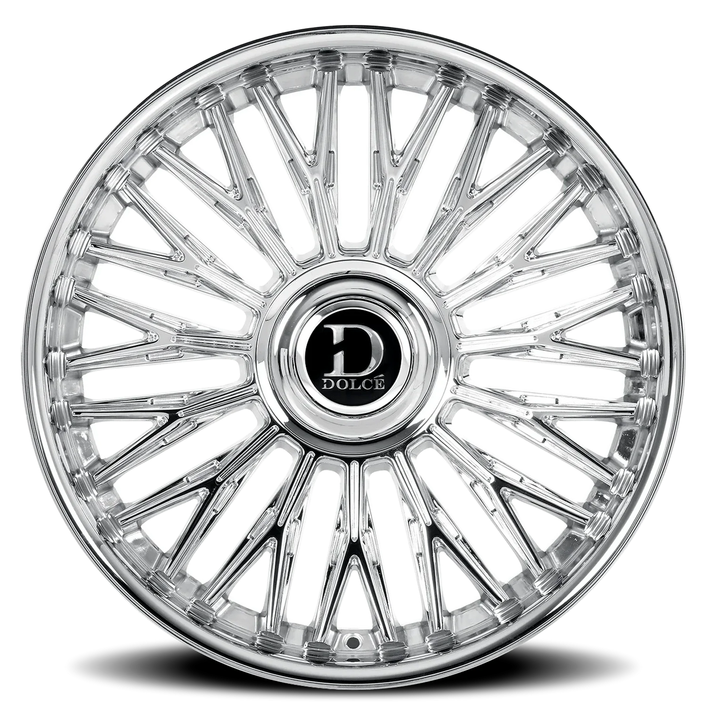 Dolce Luxury Lusso C 22x9.5 +18 6x135/6x139.7mm 106.2mm Chrome