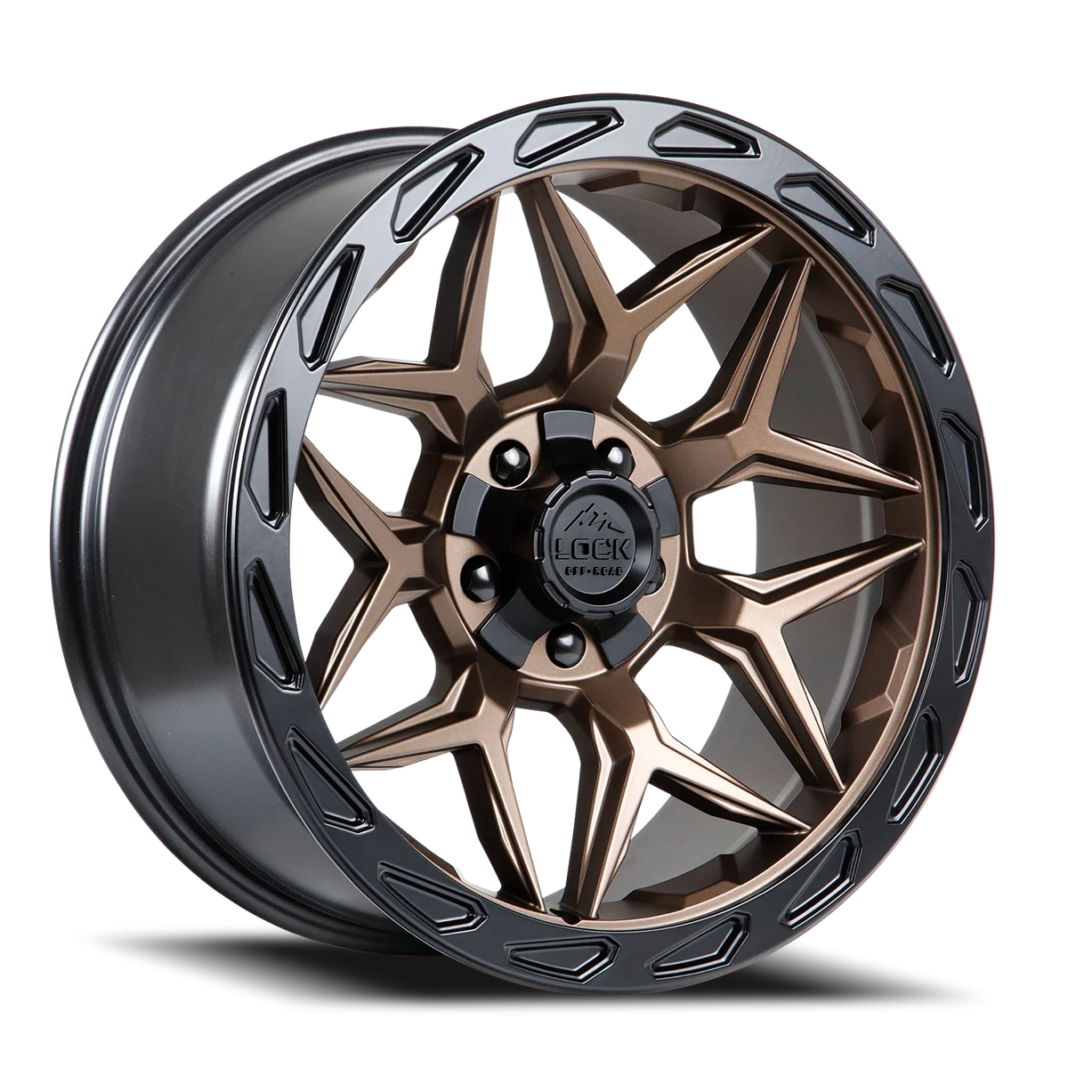 Lock Offroad Matrix BRZ 17x9 +0 6x135/6x139.7mm 106.2mm Matte