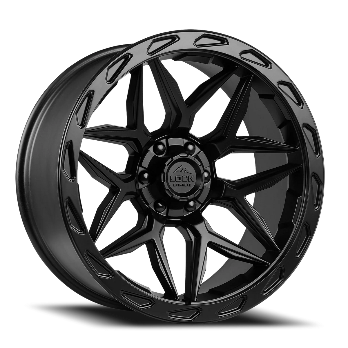 Lock Offroad Matrix MB 17x9 +0 5x127/5x139.7mm 87.1mm Matte