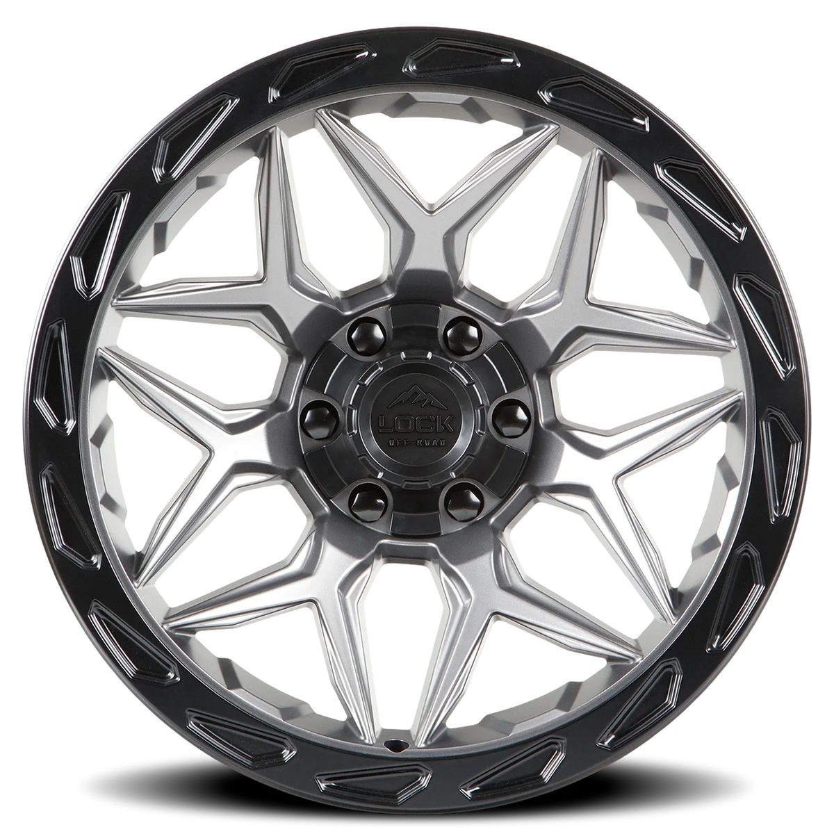 Lock Offroad Matrix MG 17x9 -12 5x127/5x139.7mm 87.1mm Matte