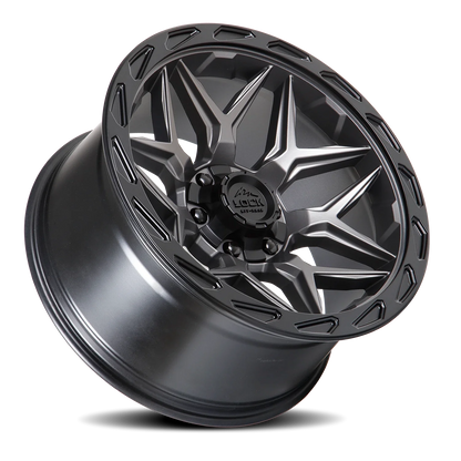 Lock Offroad Matrix MG 17x9 -12 6x135/6x139.7mm 106.2mm Matte
