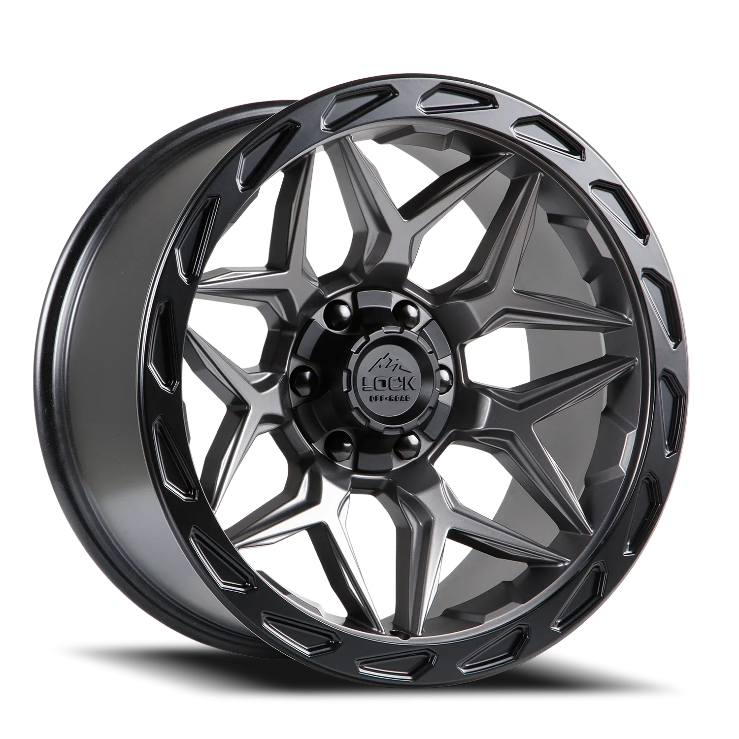 Lock Offroad Matrix MG 20x10 -18 8x165.1/8x170mm 125.2mm Matte – Tire Marks