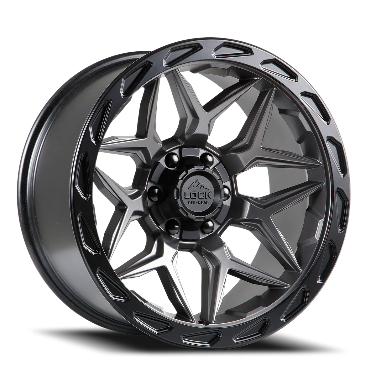 Lock Offroad Matrix MG 22x10 -18 8x180mm 124.3mm Matte