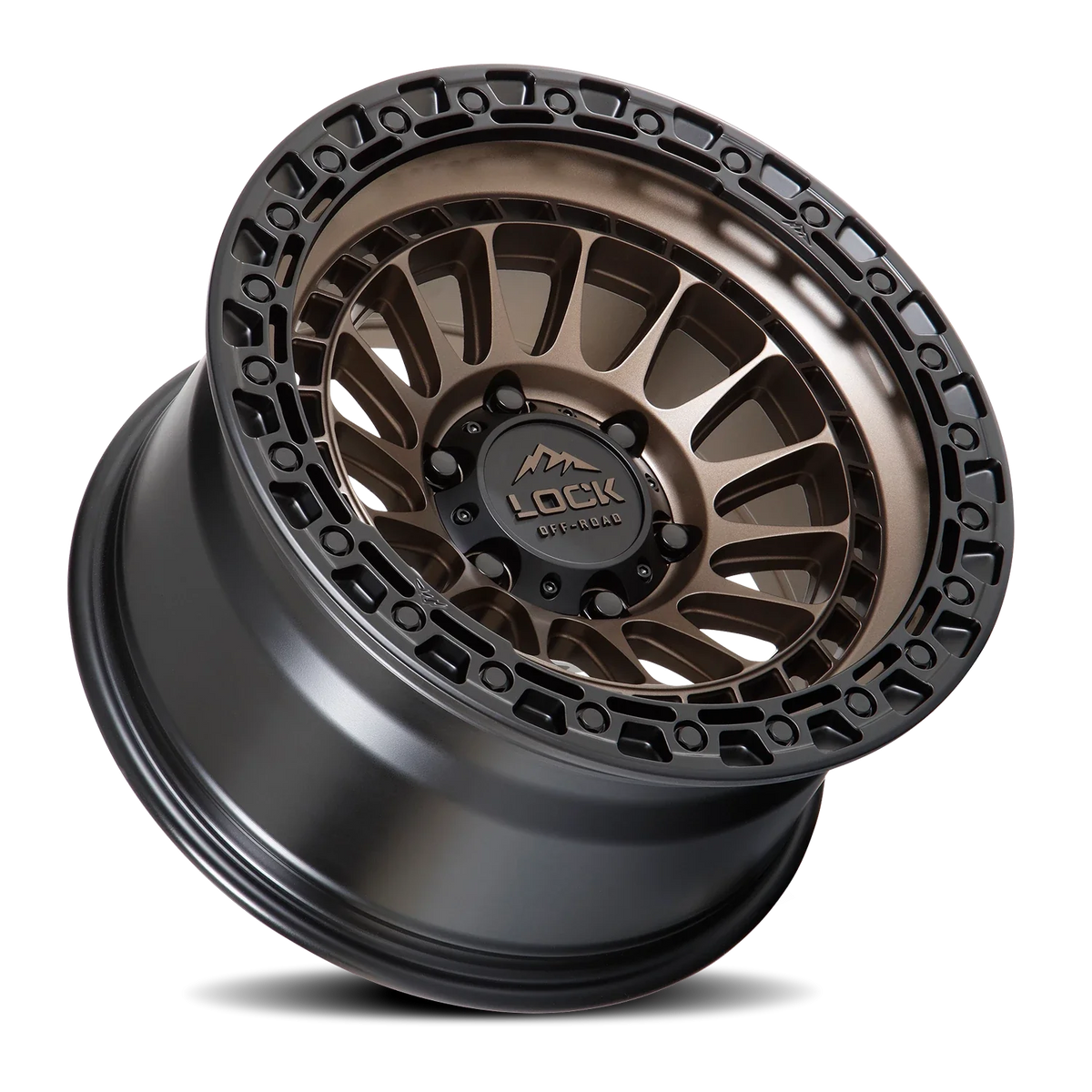 Lock Offroad Mojave BRZ 17x9 +1 8x165.1mm 125.2mm Matte
