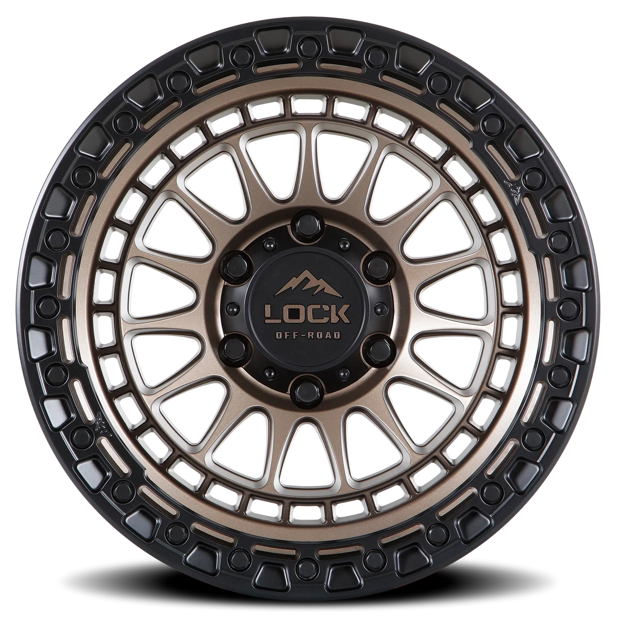 Lock Offroad Mojave BRZ 17x9 +12 8x180mm 124.3mm Matte