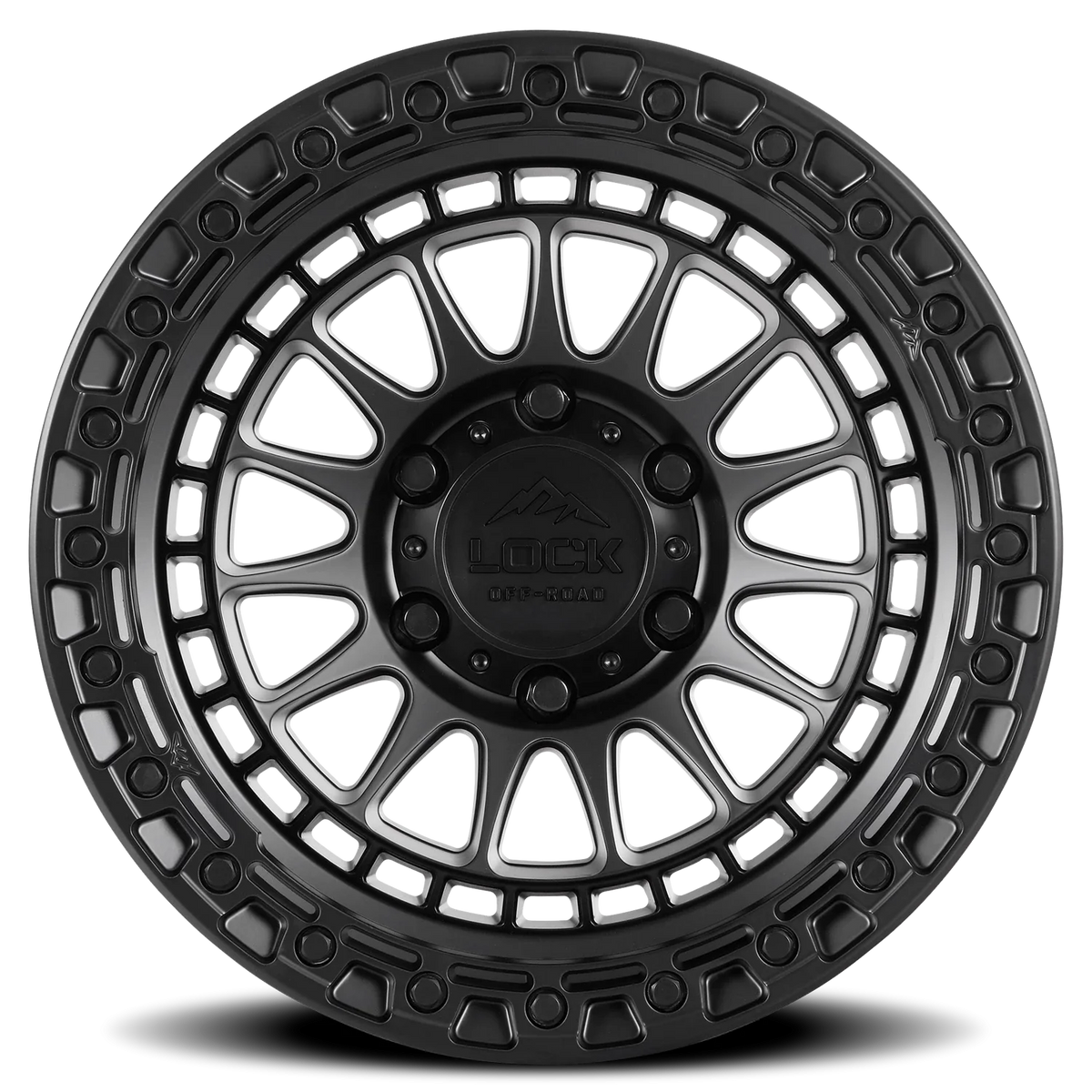 Lock Offroad Mojave MB 17x9 +12 8x165.1mm 125.2mm Matte