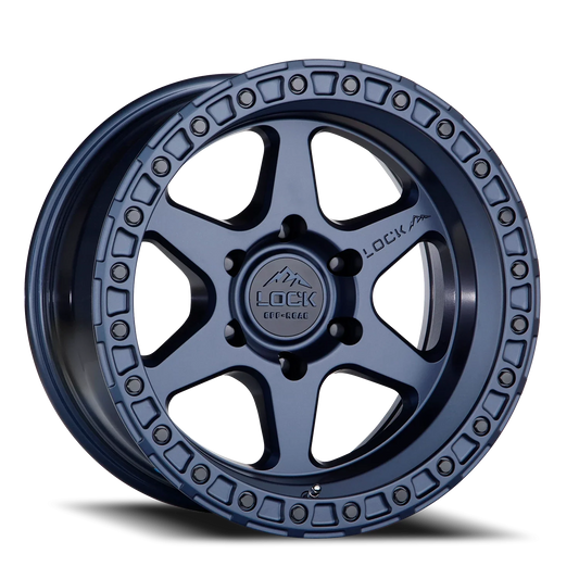 Lock Offroad Olympus BLU 17x9 +12 5x127mm 71.5mm Matte
