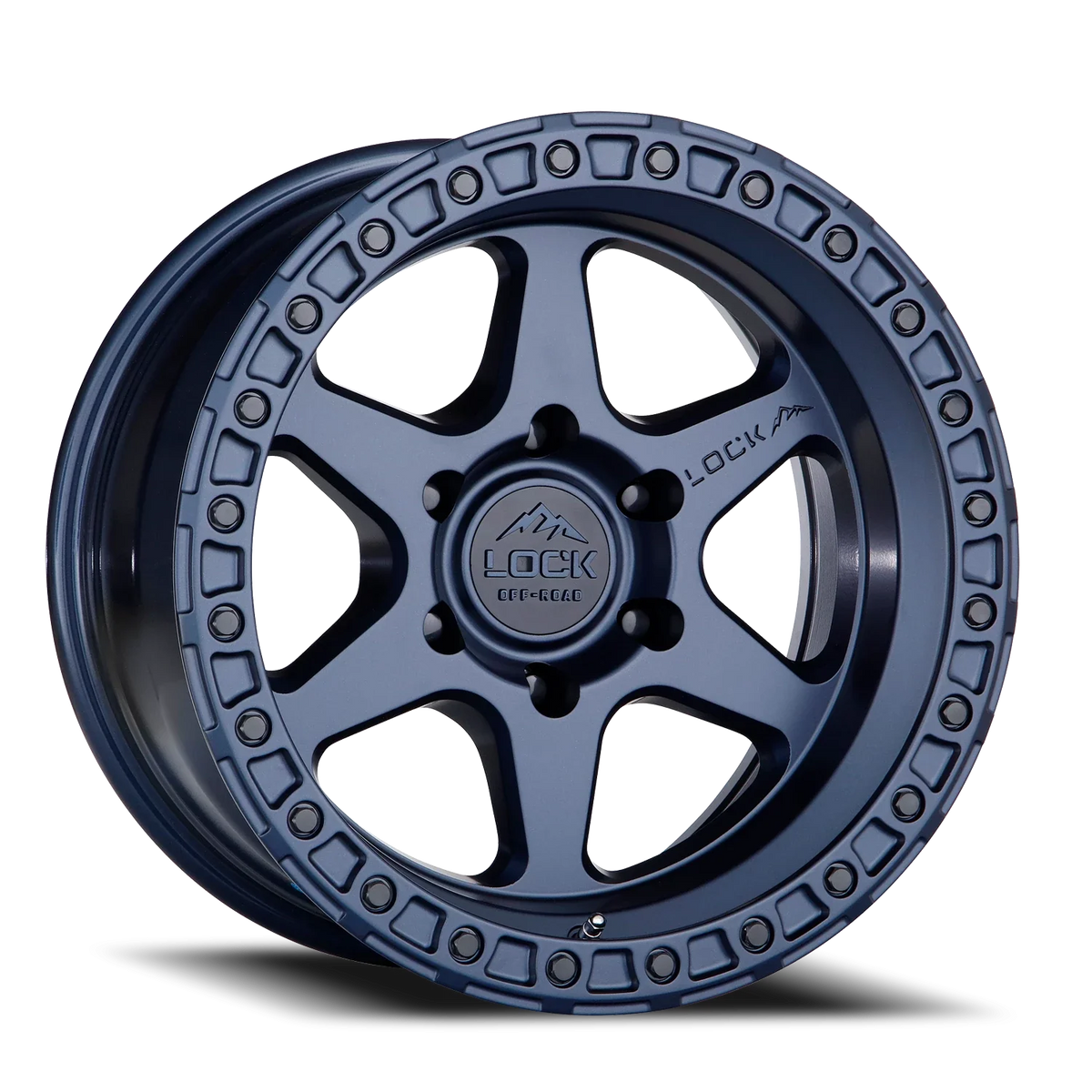 Lock Offroad Olympus BLU 18x9 +12 5x127mm 71.5mm Matte