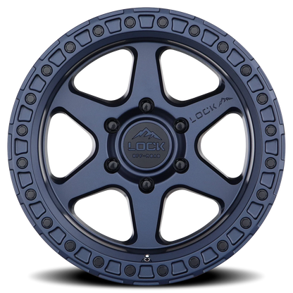 Lock Offroad Olympus BLU 18x9 +1 6x139.7mm 106.2mm Matte