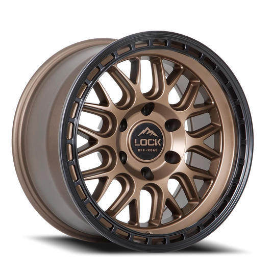 Lock Offroad Onyx BRZ 17x9 +1 6x139.7mm 106.2mm Matte