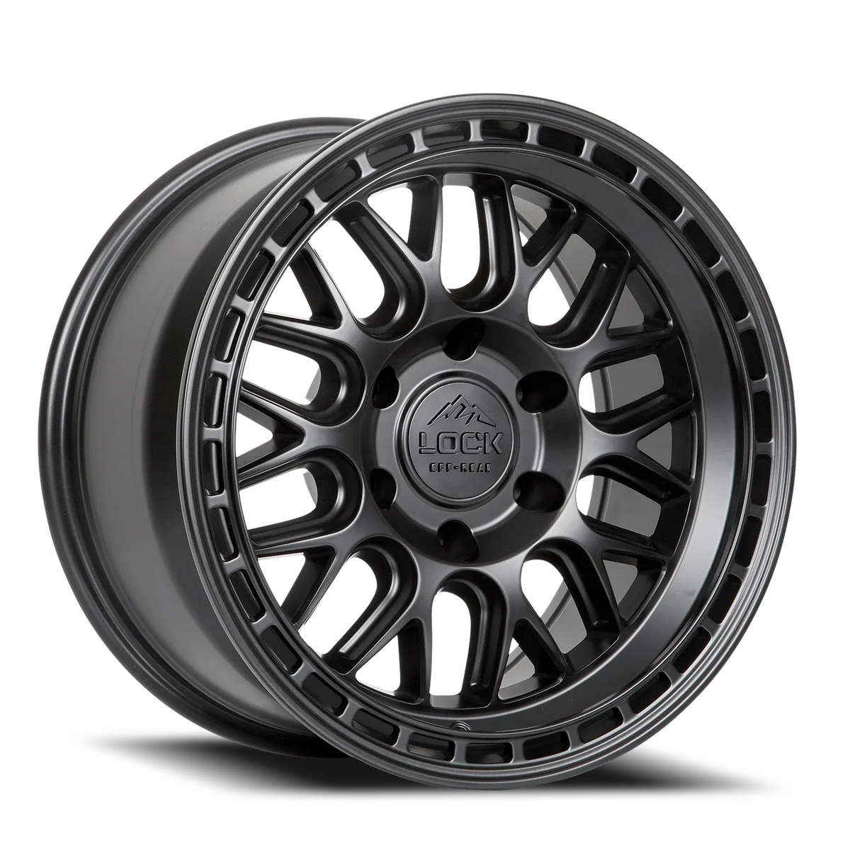 Lock Offroad Onyx MB 17x9 -12 6x139.7mm 106.2mm Matte