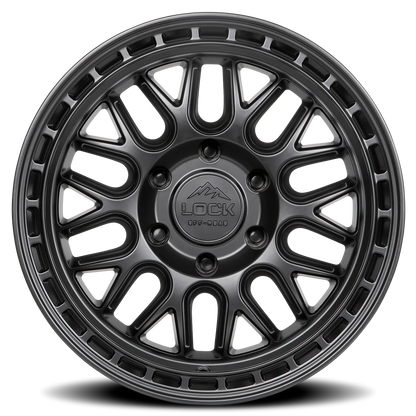Lock Offroad Onyx MB 17x9 +1 6x139.7mm 106.2mm Matte