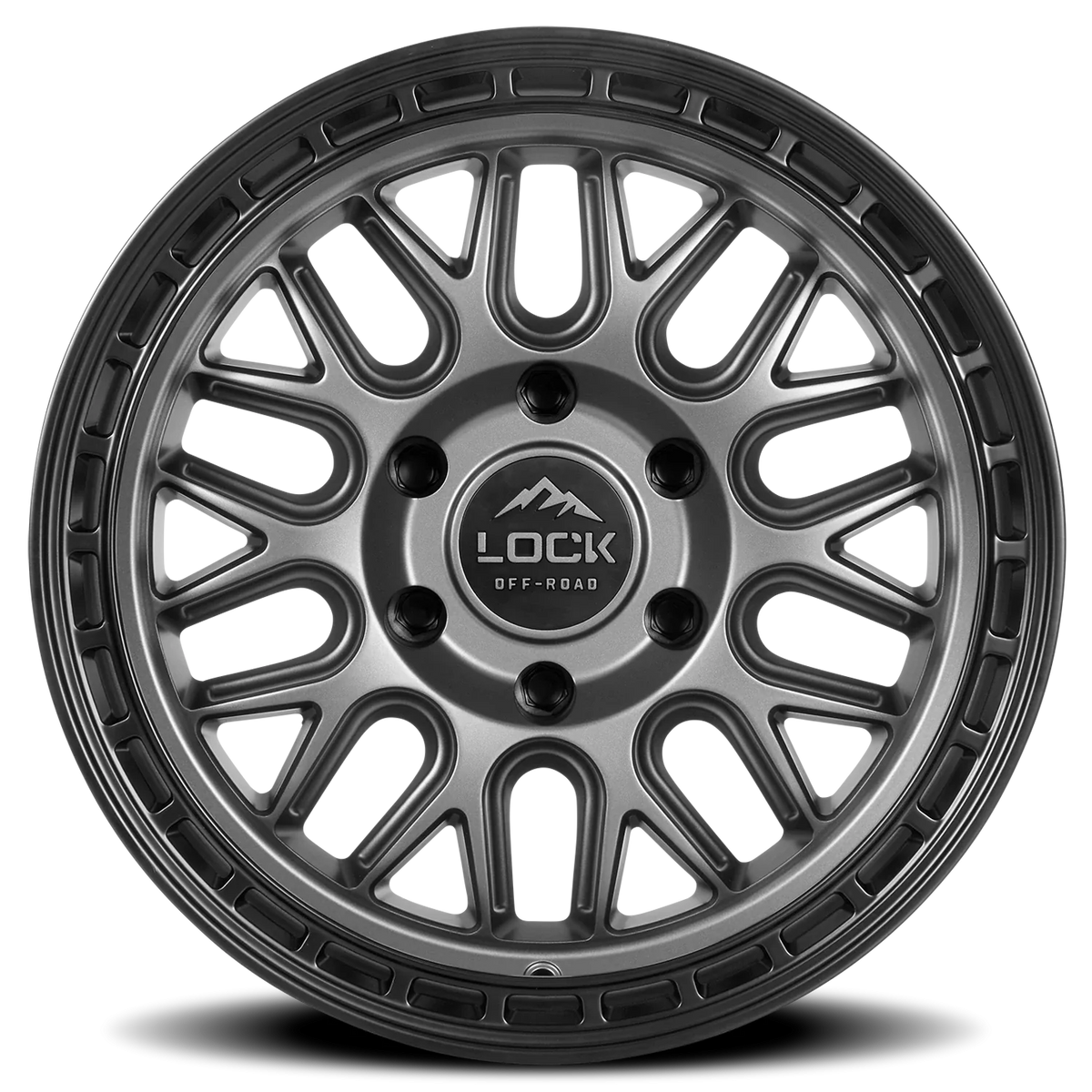 Lock Offroad Onyx MG 17x9 -12 6x139.7mm 106.2mm Matte