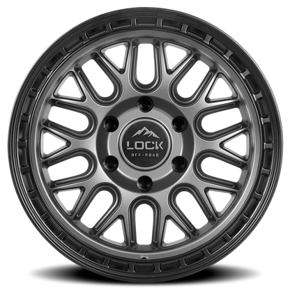 Lock Offroad Onyx MG 17x9 +1 6x139.7mm 106.2mm Matte