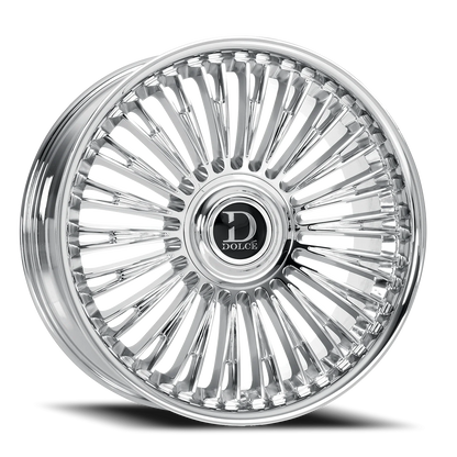 Dolce Luxury Razzo C 22x9.5 +18 6x135/6x139.7mm 106.2mm Chrome