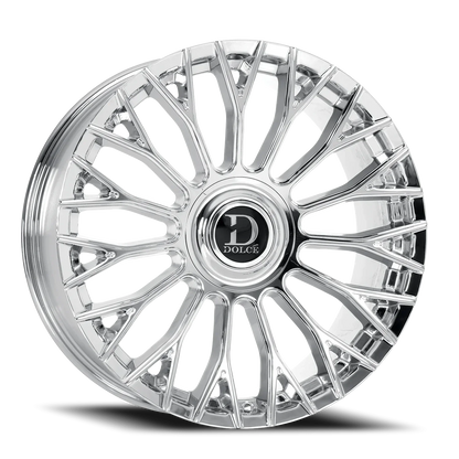 Dolce Luxury Roma C 22x10.5 +42 5x127/5x130mm 71.5mm Chrome