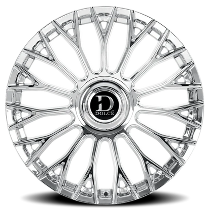 Dolce Luxury Roma C 22x9.5 +18 6x135/6x139.7mm 106.2mm Chrome