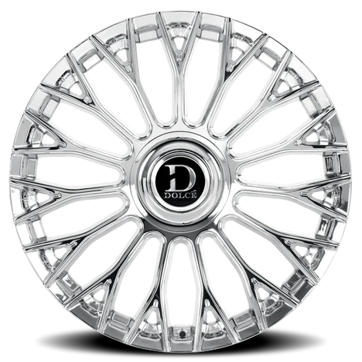 Dolce Luxury Roma C 24x10 +35 6x135/6x139.7mm 106.2mm Chrome