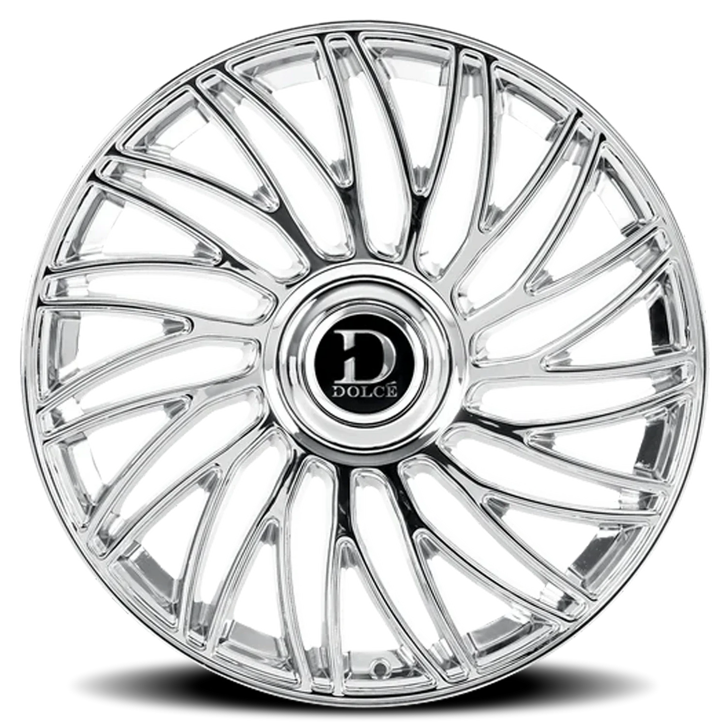 Dolce Luxury Sesto C 24x10 +25 6x135/6x139.7mm 106.2mm Chrome