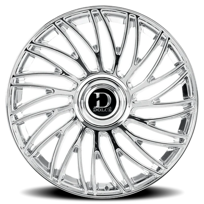 Dolce Luxury Sesto C 24x10 +25 6x135/6x139.7mm 106.2mm Chrome