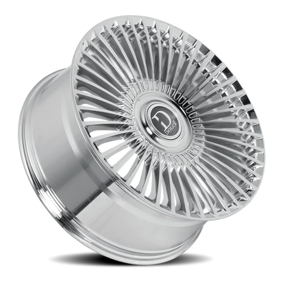 Dolce Luxury Trento C 22x9 +15 5x115/5x120mm 73.1mm Chrome