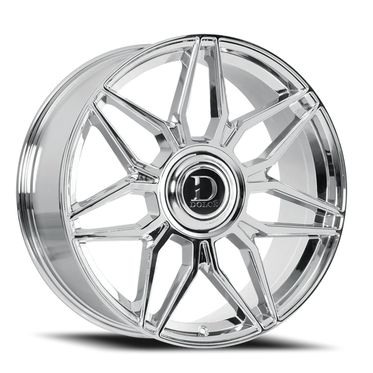 Dolce Luxury Verona C 22x9.5 +35 6x135/6x139.7mm 106.2mm Chrome