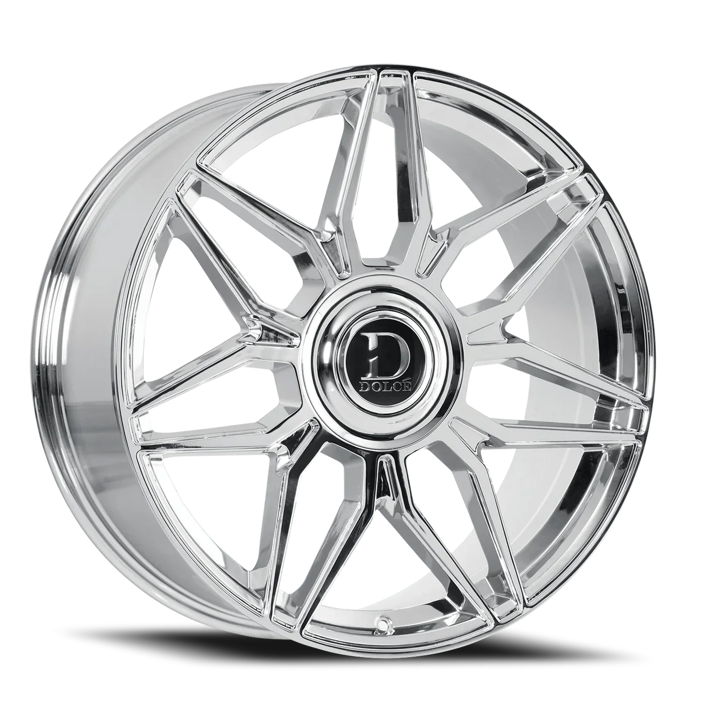 Dolce Luxury Verona C 24x10 +25 6x135/6x139.7mm 106.2mm Chrome