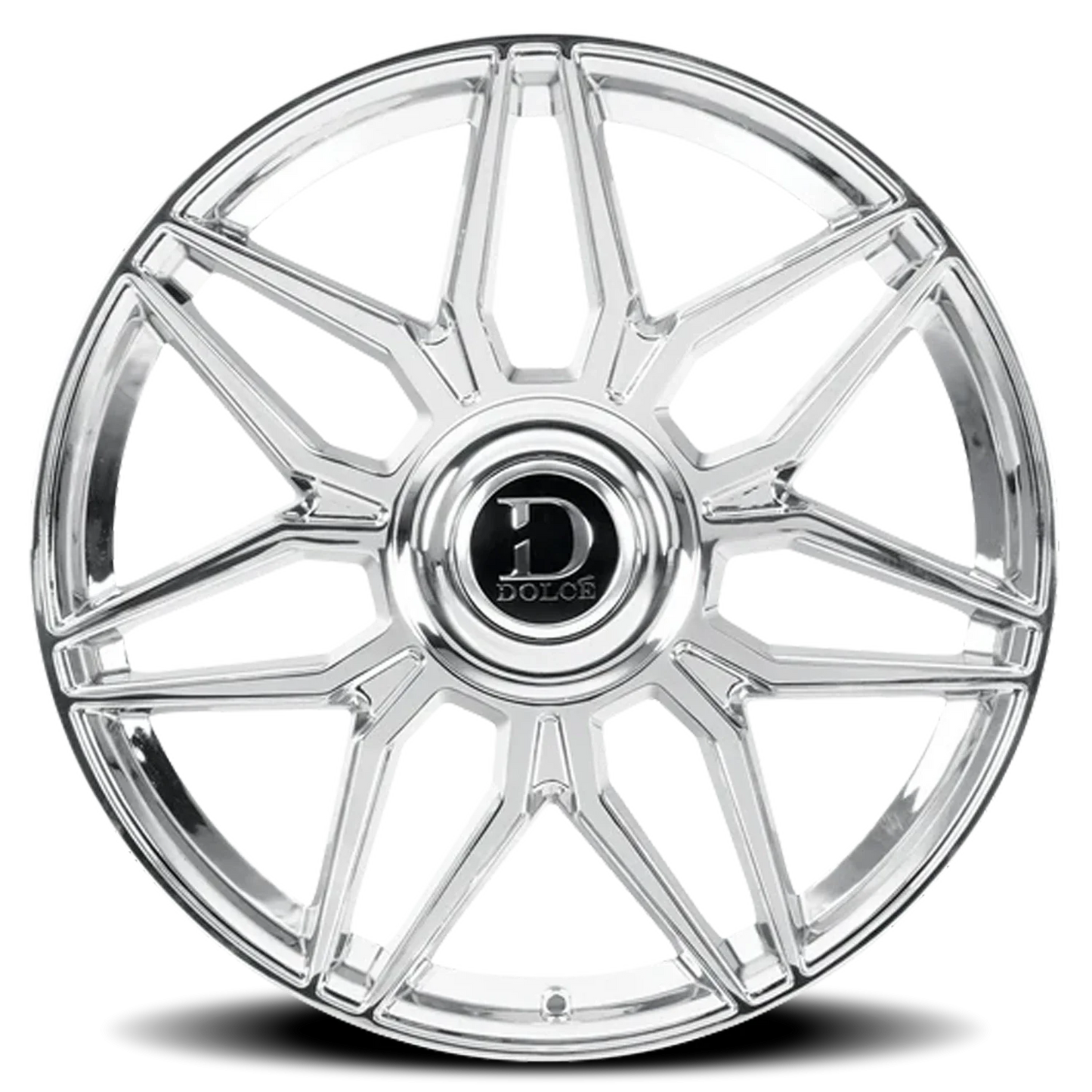Dolce Luxury Verona C 24x10 +35 6x135/6x139.7mm 106.2mm Chrome