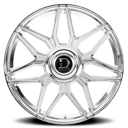 Dolce Luxury Verona C 24x10 +35 6x135/6x139.7mm 106.2mm Chrome