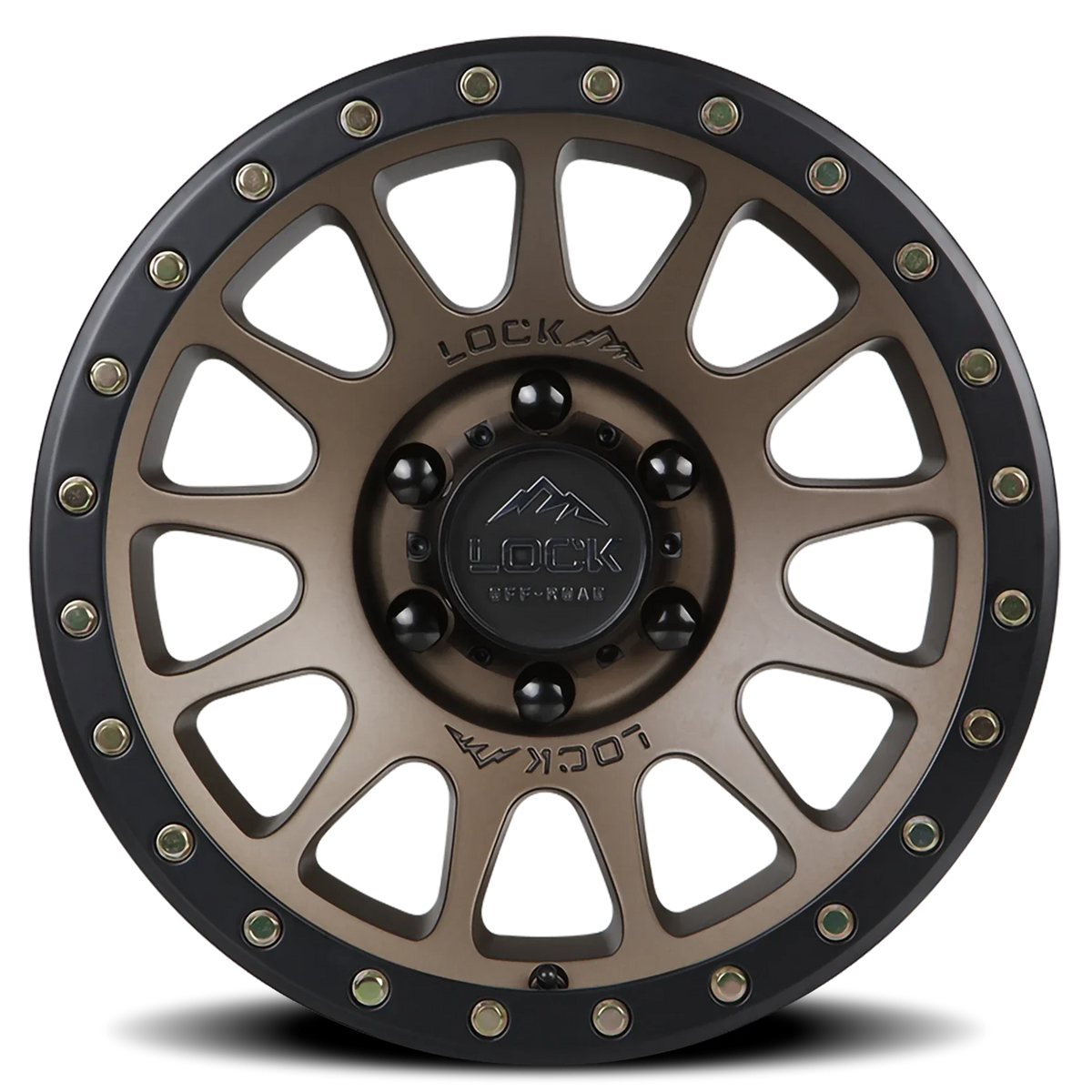 Lock Offroad Yosemite DBRZ 20x10 -18 8x170mm 125.2mm Matte