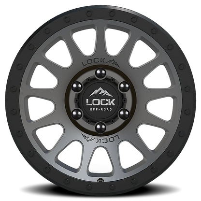 Lock Offroad Yosemite MG 17x9 +0 6x139.7mm 106.2mm Matte