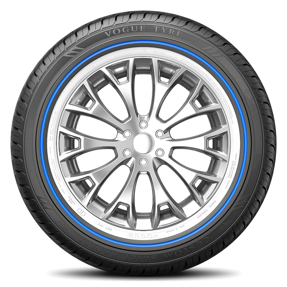 Vogue Custom Built Radial Viii Blue Stripe Tires 215/70R15 03382951