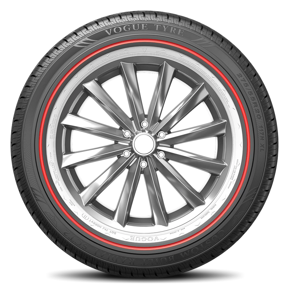 Vogue Custom Built Radial SCT2 Red Stripe Tires 285/45R22 03113221